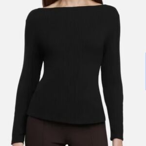 NWT Banana Republic Ribbed Long Sleeve Top
